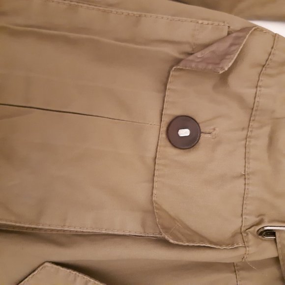 Zara Basic short Trench Coat - Picture 4 of 5